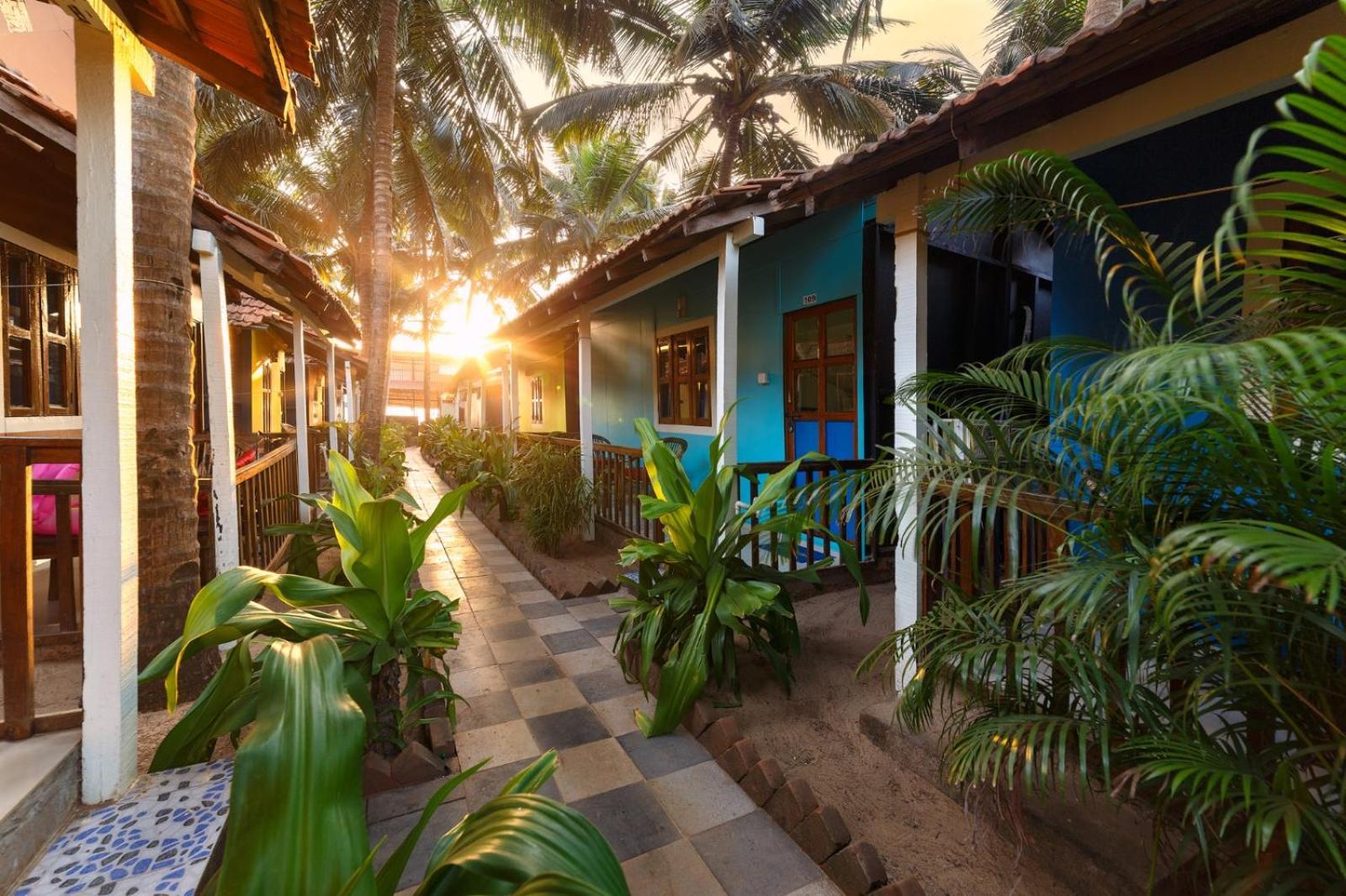 Om Shanti Beach Stay Patnem Patnem Beach Exteriér fotografie