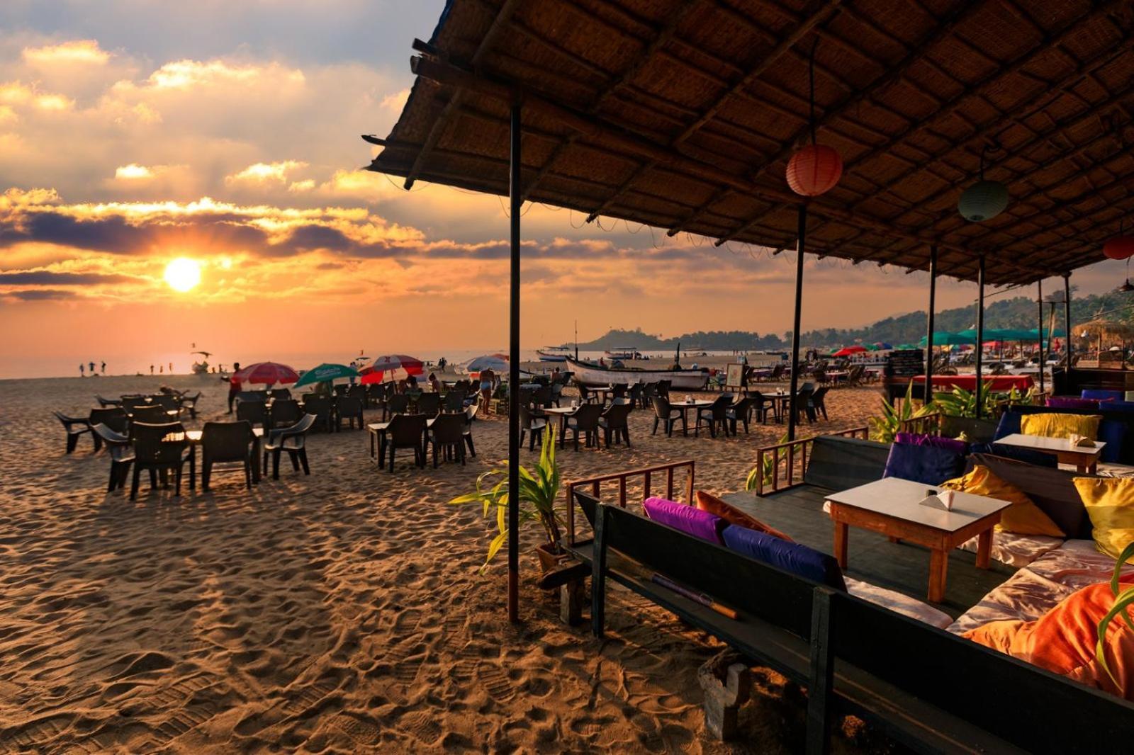 Om Shanti Beach Stay Patnem Patnem Beach Exteriér fotografie