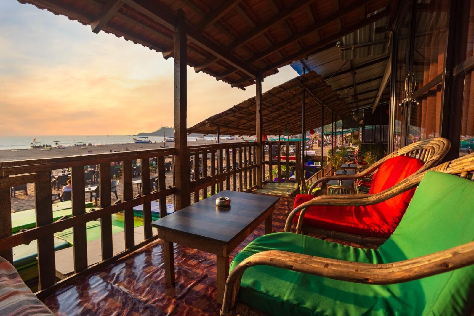 Om Shanti Beach Stay Patnem Patnem Beach Exteriér fotografie