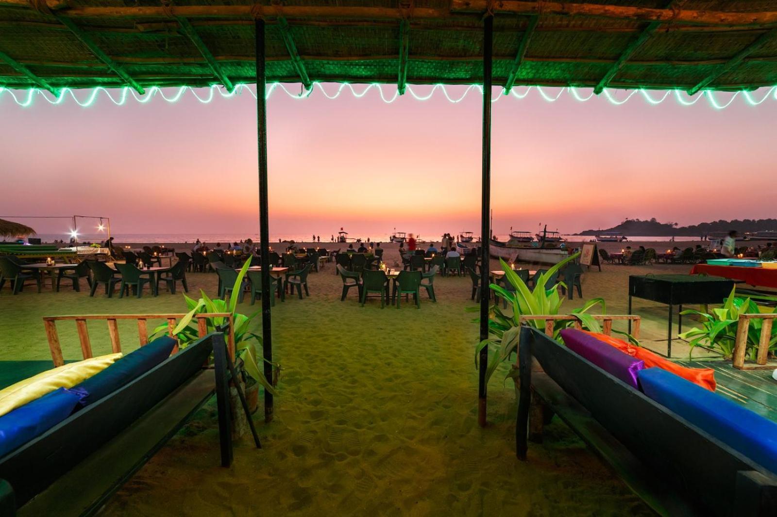 Om Shanti Beach Stay Patnem Patnem Beach Exteriér fotografie