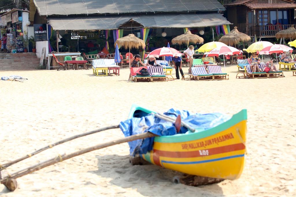 Om Shanti Beach Stay Patnem Patnem Beach Exteriér fotografie
