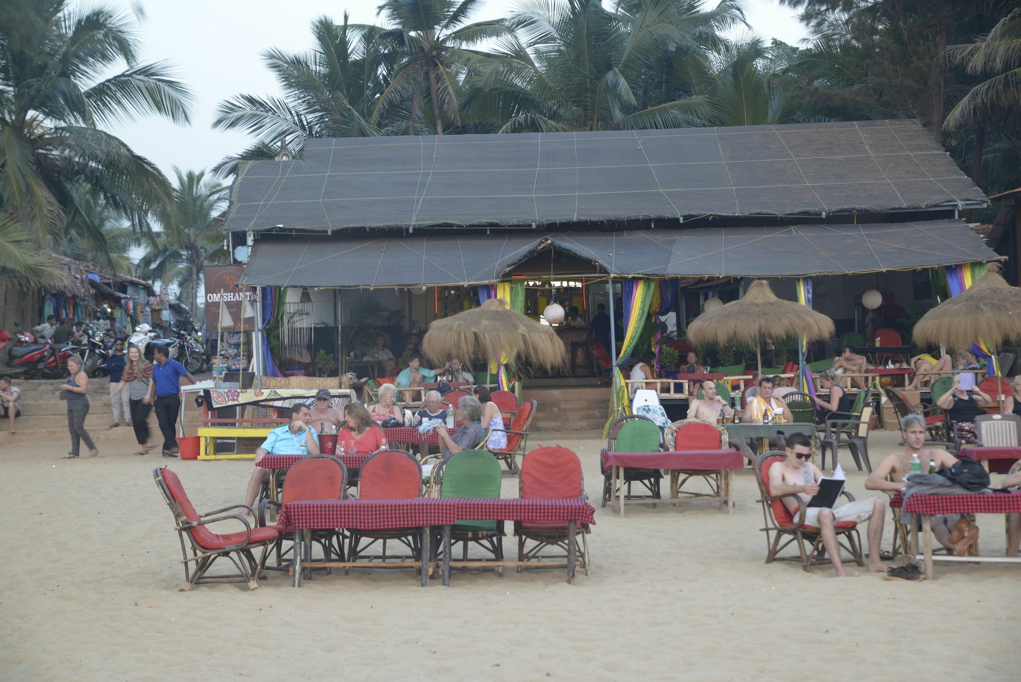 Om Shanti Beach Stay Patnem Patnem Beach Exteriér fotografie
