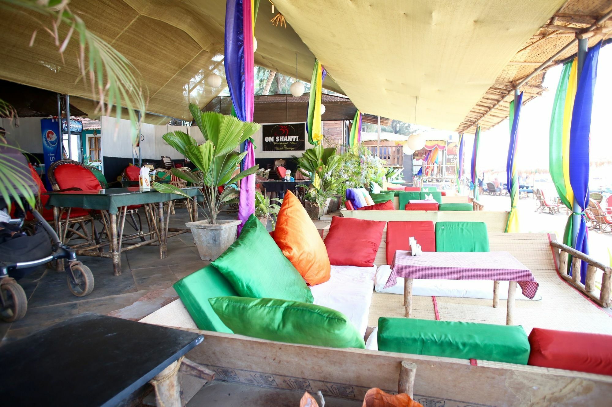 Om Shanti Beach Stay Patnem Patnem Beach Exteriér fotografie